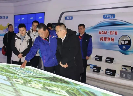 中船風帆董事長李勇會見中國化學與物理電源協會及寧德時代領導專家一行